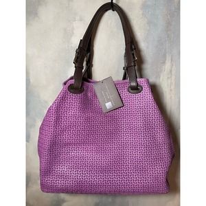 Tuscany Leather Violet Shoulder Bag